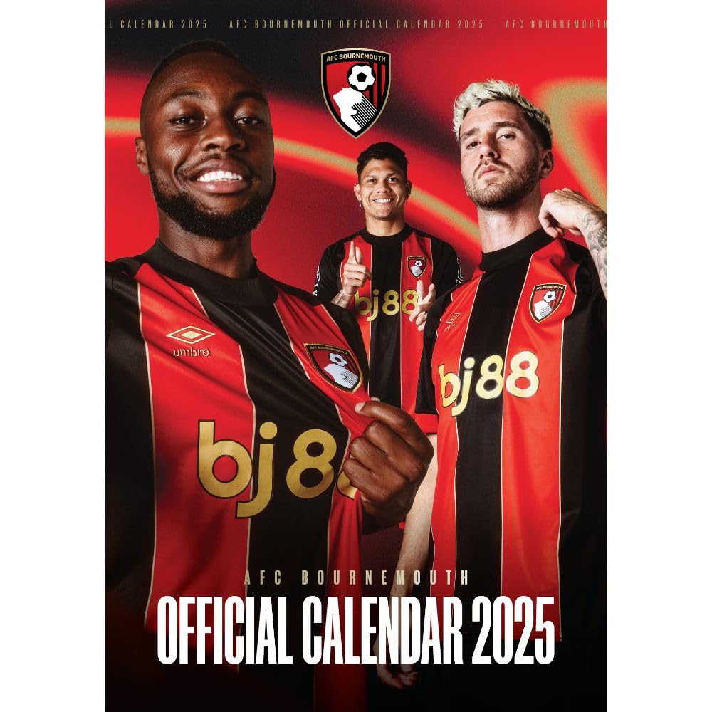 Bournemouth AFC A3 2025 Calendar