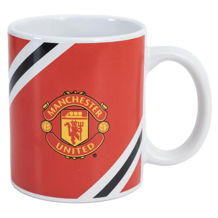 Manchester United FC Stripe Mug