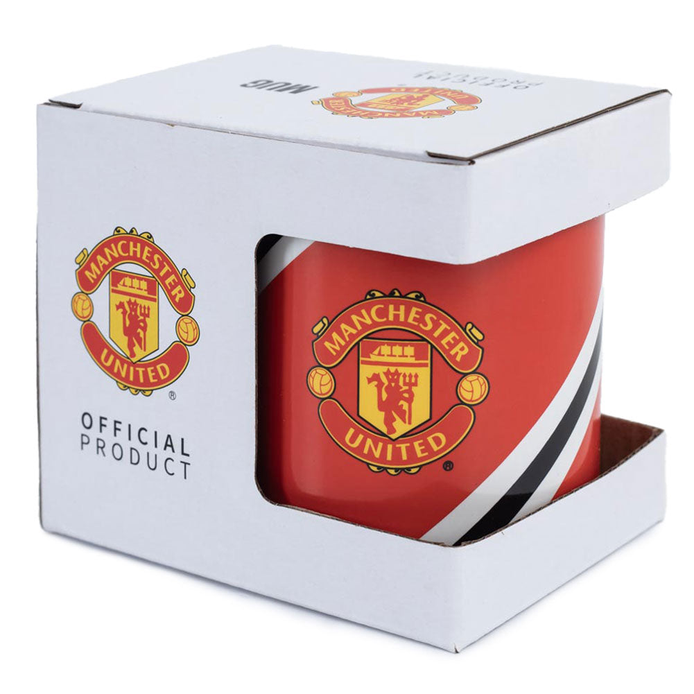 Manchester United FC Stripe Mug