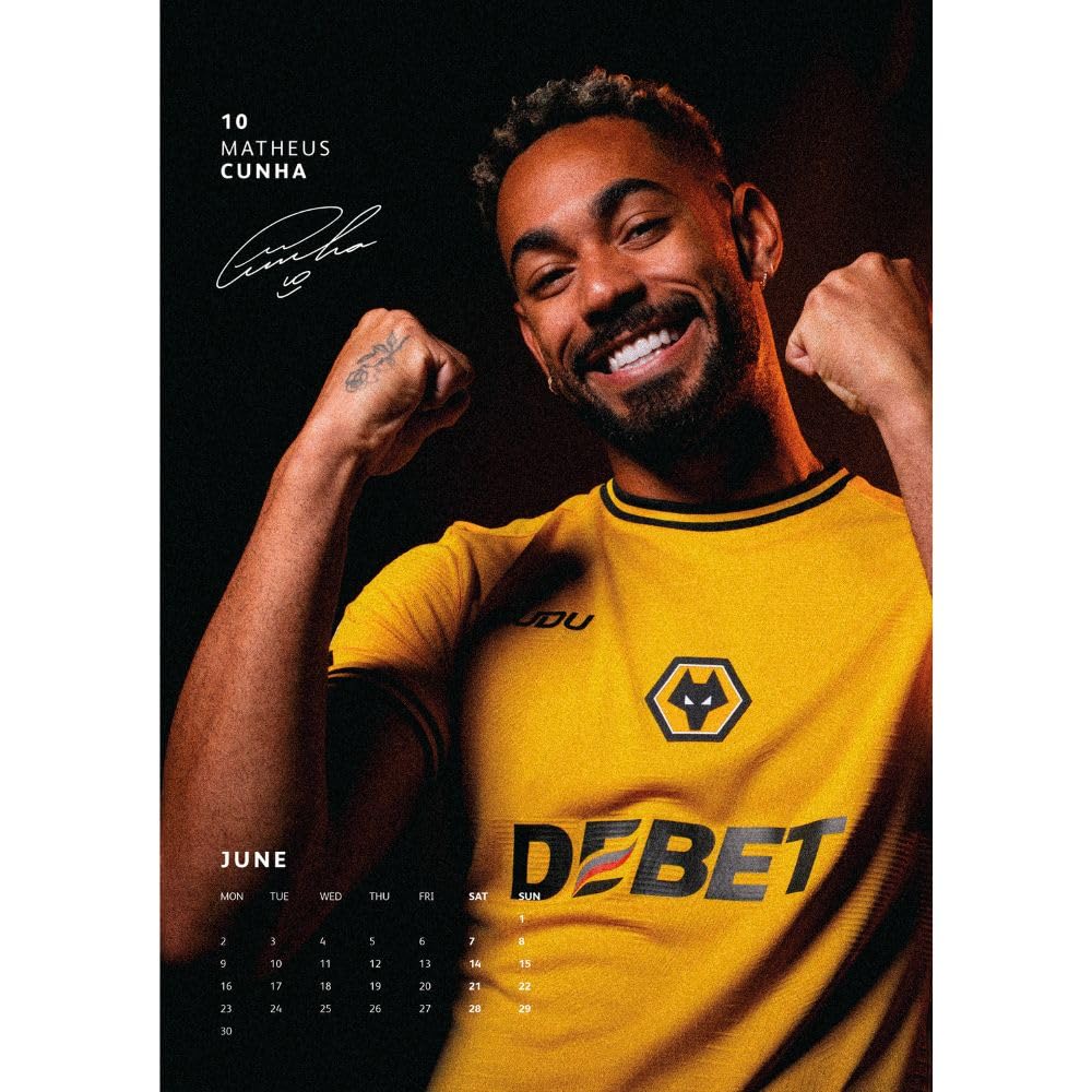 Wolverhampton Wanderers FC A3 2025 Calendar