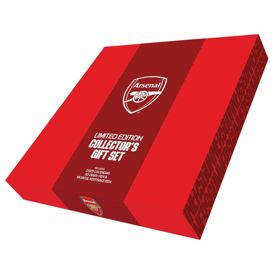 Arsenal FC 2025 Calendar & Diary Musical Gift Box