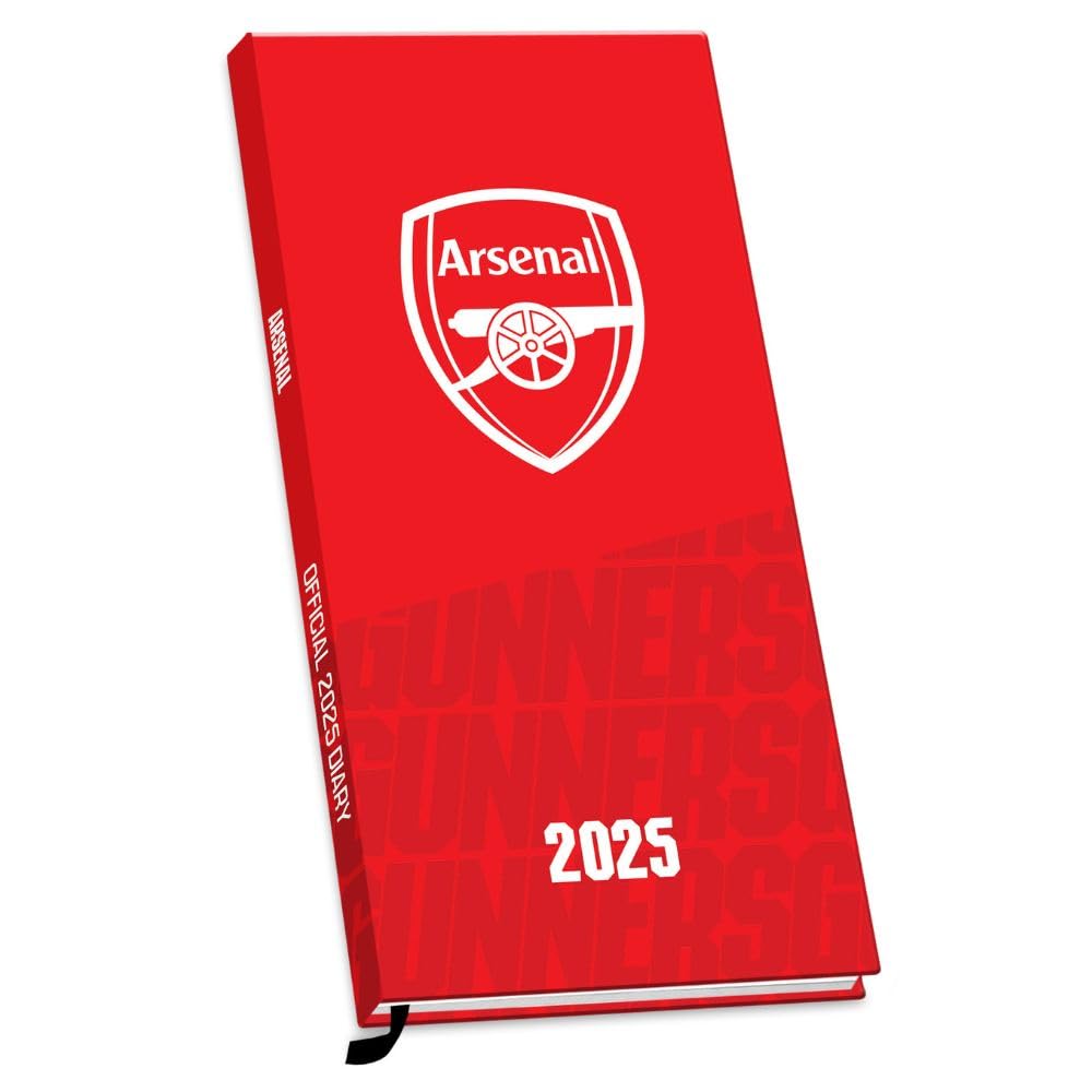 Arsenal FC Slim 2025 Diary