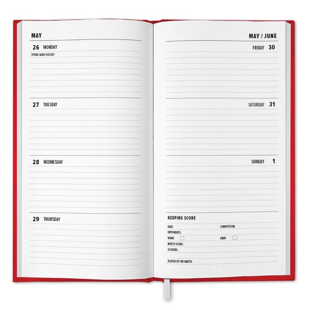 Liverpool FC Slim 2025 Diary