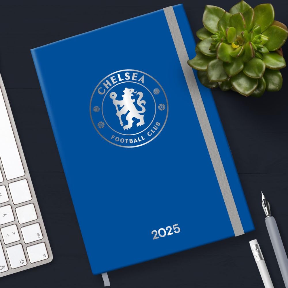 Chelsea FC A5 2025 Diary