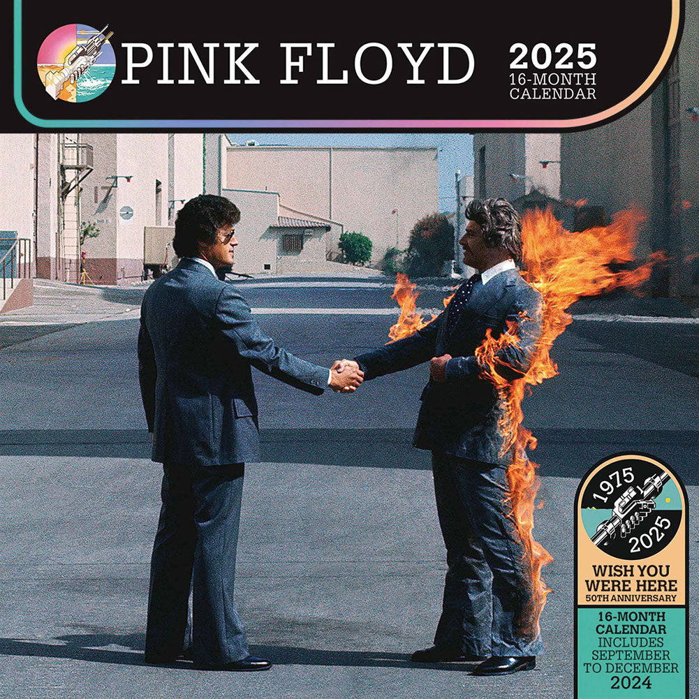 Pink Floyd Square 2025 Calendar