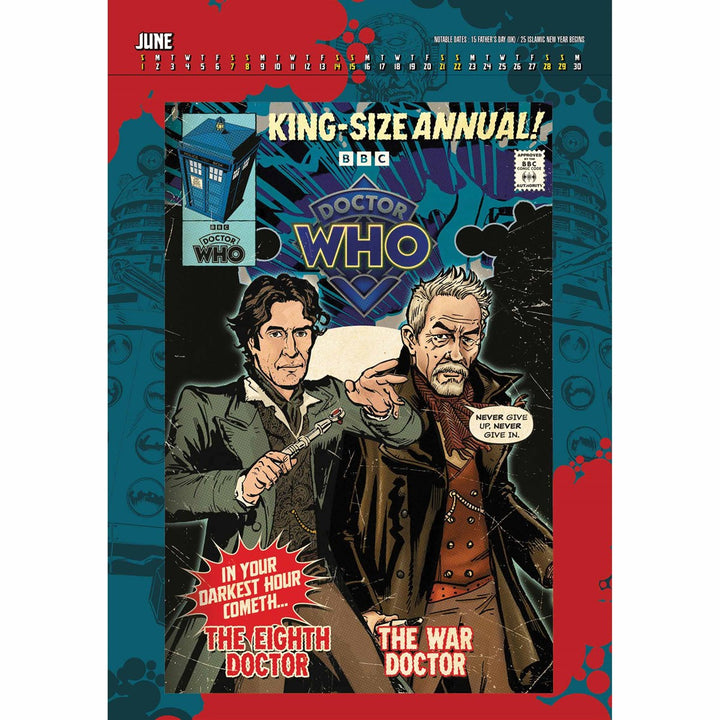 Doctor Who Deluxe 2025 Calendar