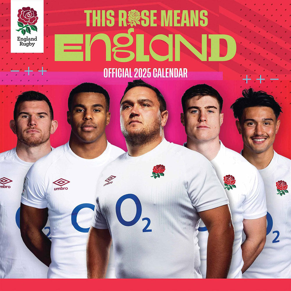 England RFU Square 2025 Calendar