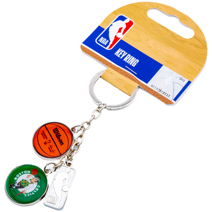 Boston Celtics Charm Keyring