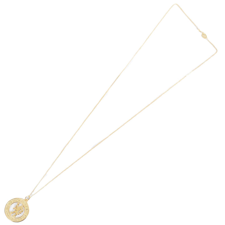 Official Chelsea FC 18ct Gold Plated on Silver Pendant & Chain