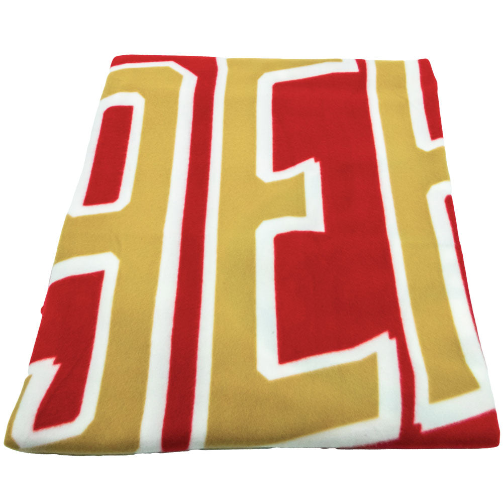 San Francisco 49ers Fleece Blanket