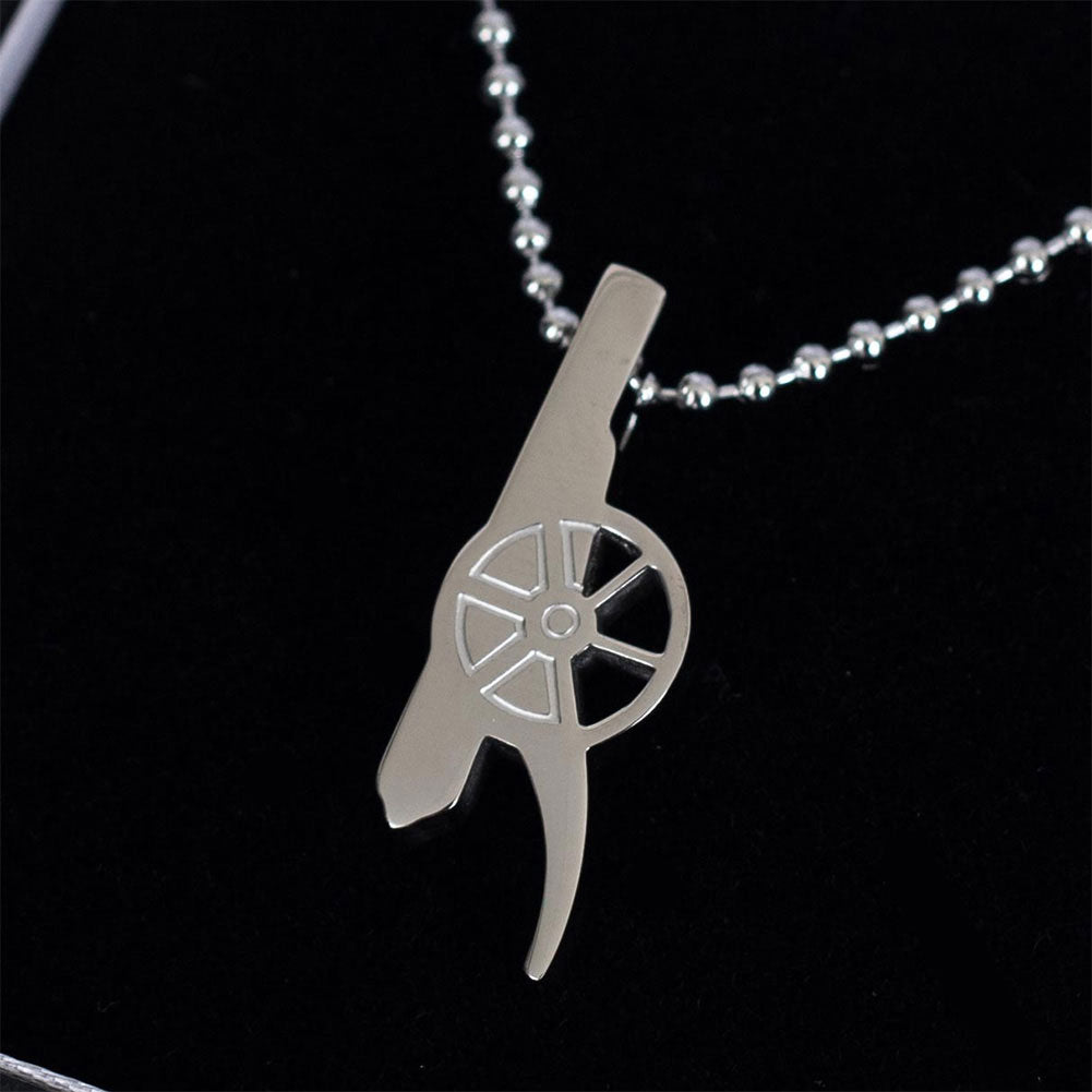 Arsenal FC Stainless Steel Cannon Pendant & Chain