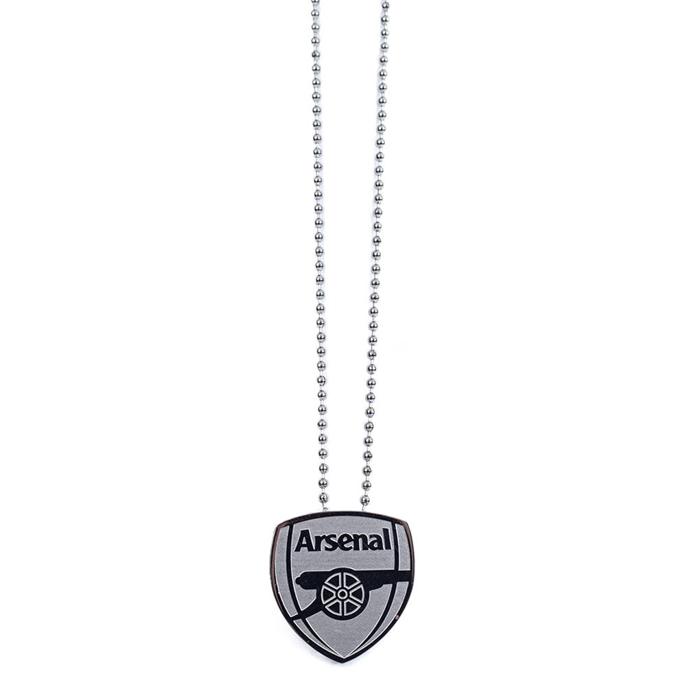 Arsenal FC Stainless Steel Large Pendant & Chain