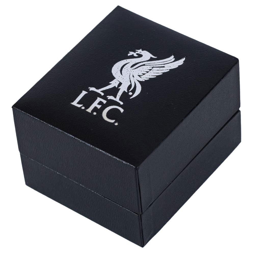 Liverpool FC Sterling Silver Split Shank Ring Small