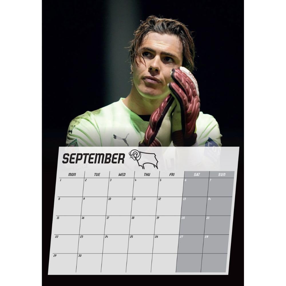 Derby County FC A3 2025 Calendar