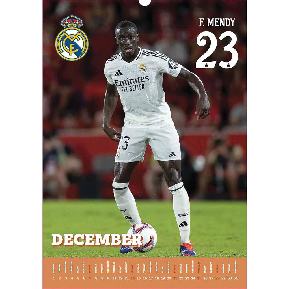 Real Madrid FC A3 2025 Calendar