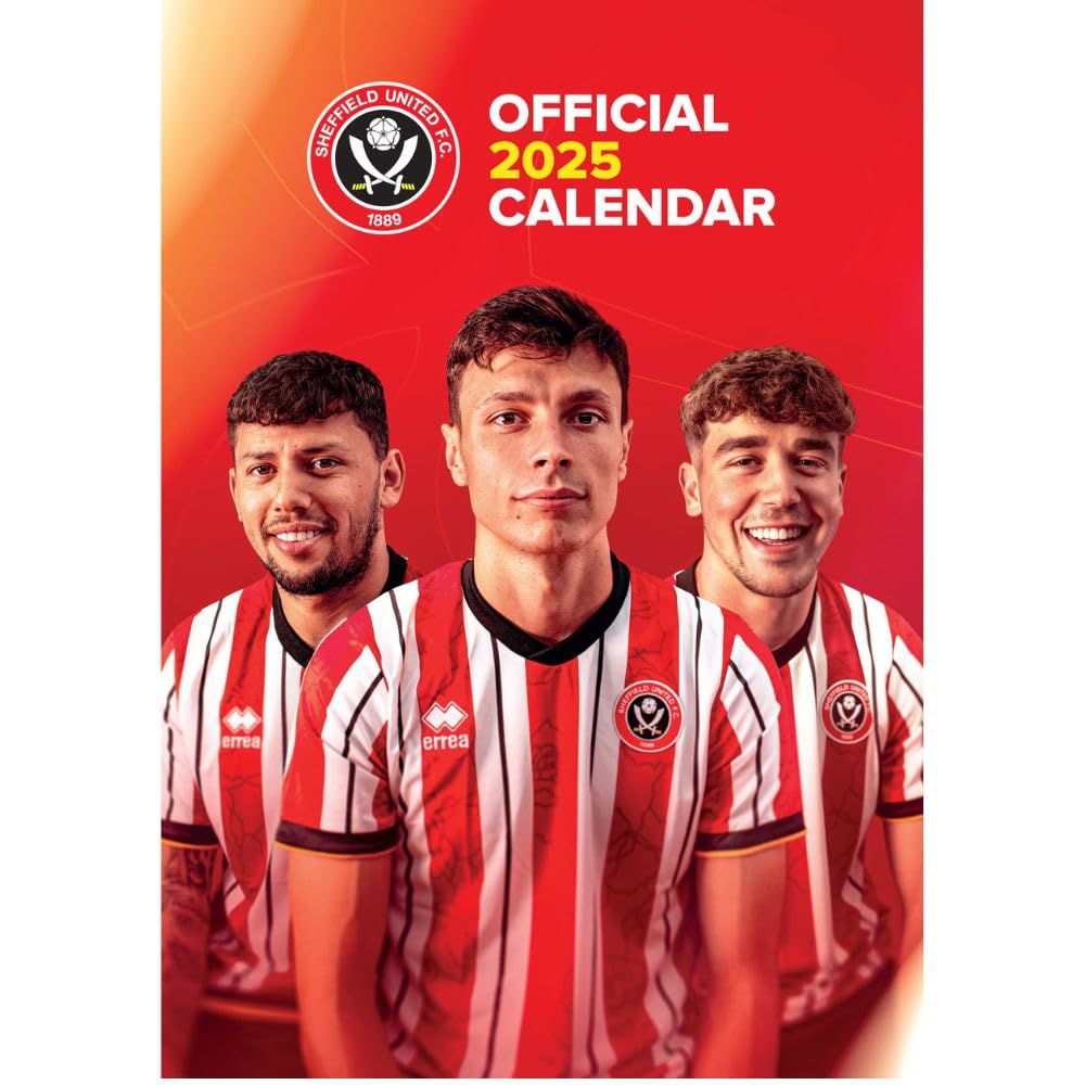 Sheffield United FC A3 2025 Calendar