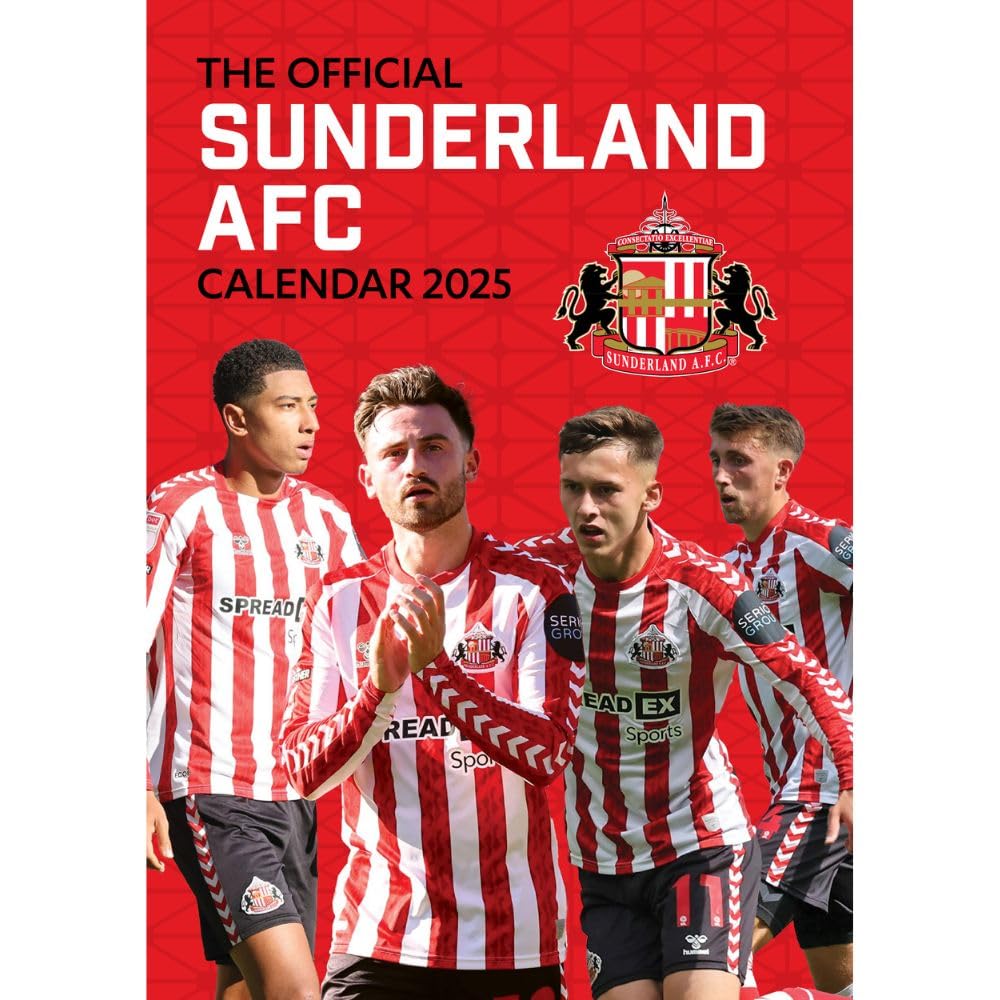 Sunderland AFC A3 2025 Calendar