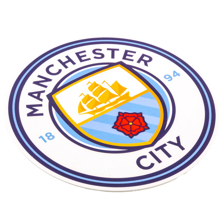 Manchester City FC Crest Car Sticker