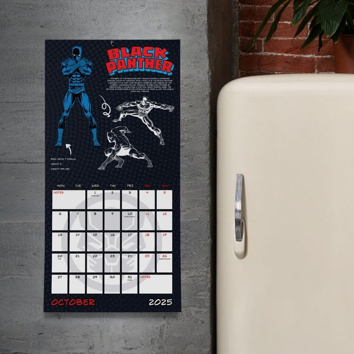 Marvel Comics Square 2025 Calendar