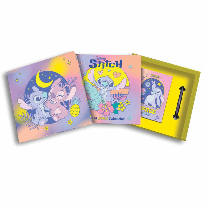 Lilo & Stitch 2025 Calendar & Diary Gift Box