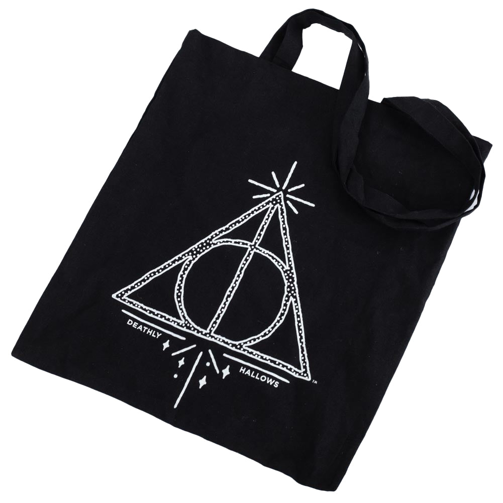 Harry Potter Deathly Hallows Canvas Tote Bag