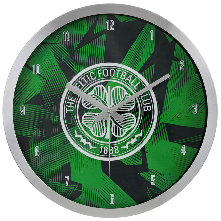 Celtic Geo Metal Wall Clock