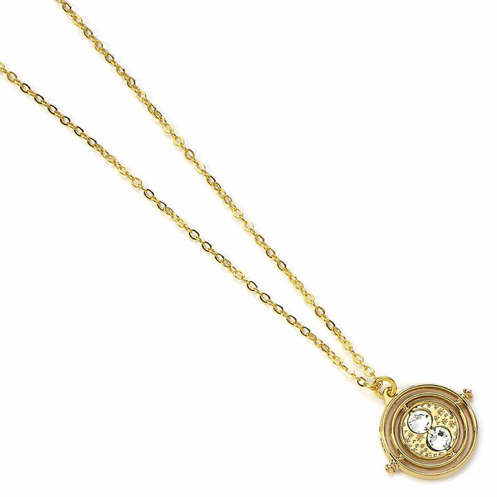 Harry Potter Gold Plated Fixed Time Turner Necklace