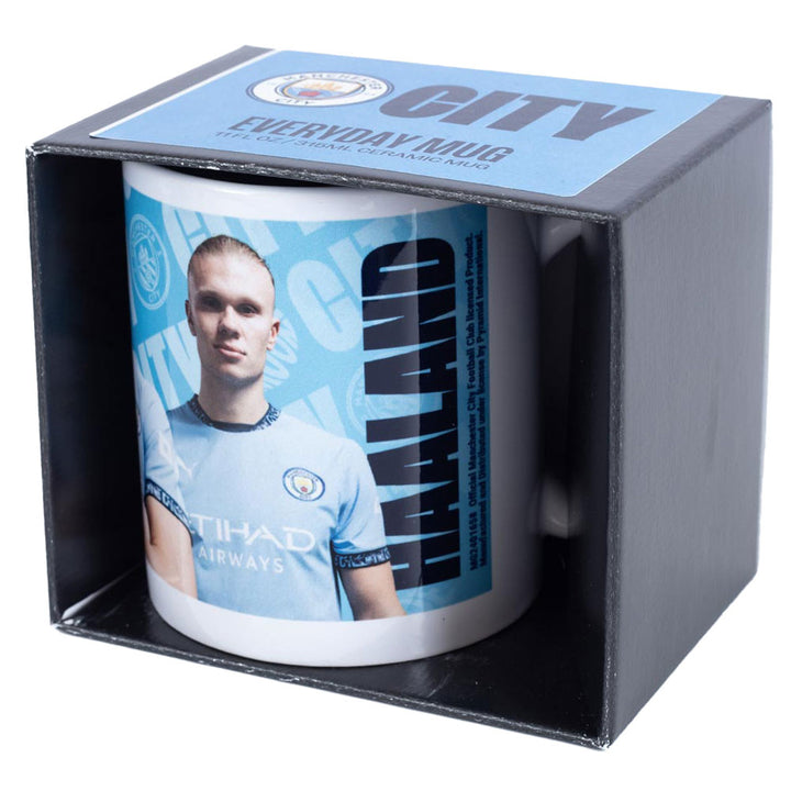 Official Manchester City FC Haaland Mug