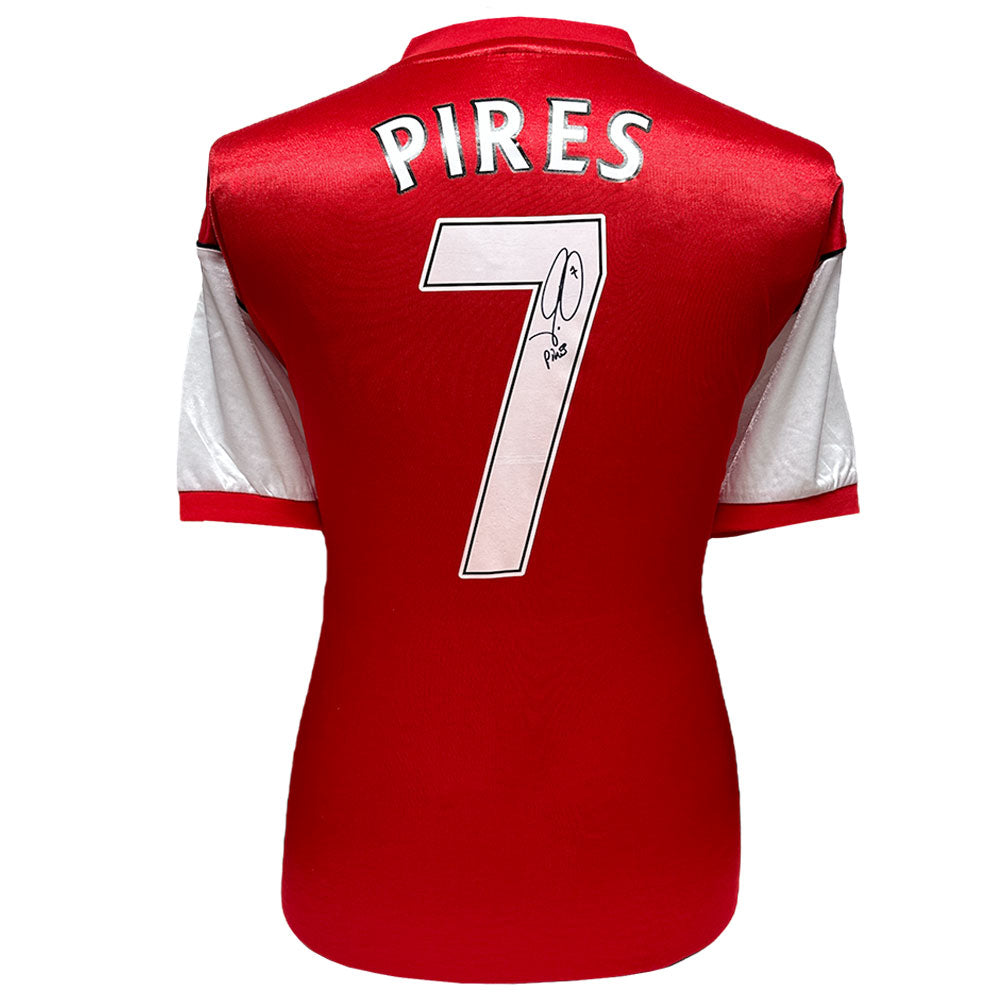 Arsenal Robert Pires Signed Shirt