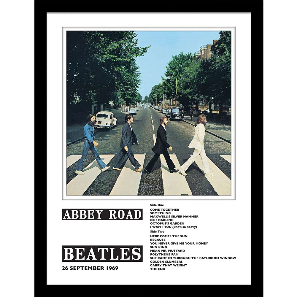 Official The Beatles (Abbey Road) Framed Collector Print