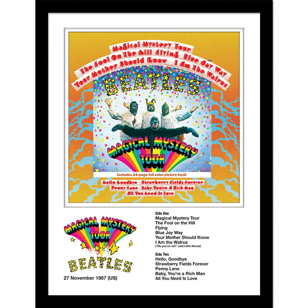 Official The Beatles (Magical Mystery Tour) Framed Collector Print