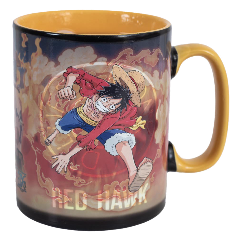 One Piece Heat Changing Luffy & Sabo Mega Mug