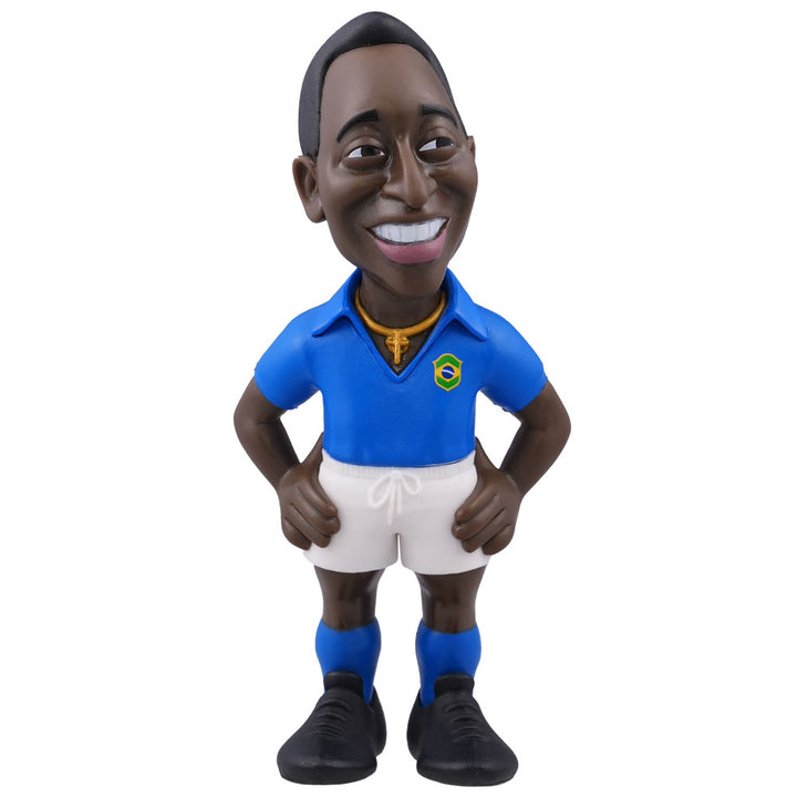 Pele MINIX Figure Brazil Away Kit