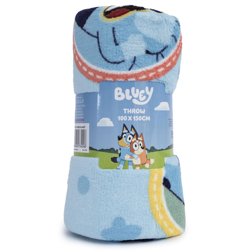 Bluey Frames Fleece Blanket