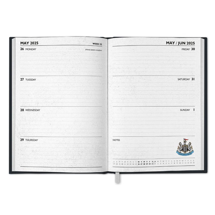 Newcastle United FC A5 2025 Diary