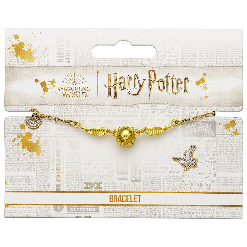 Harry Potter Golden Snitch Bracelet