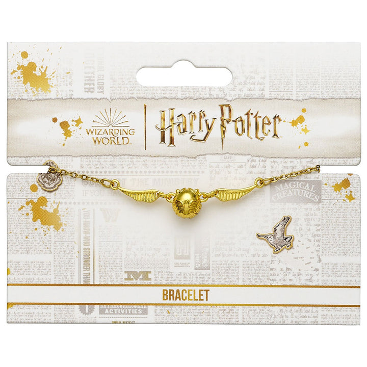 Harry Potter Golden Snitch Bracelet