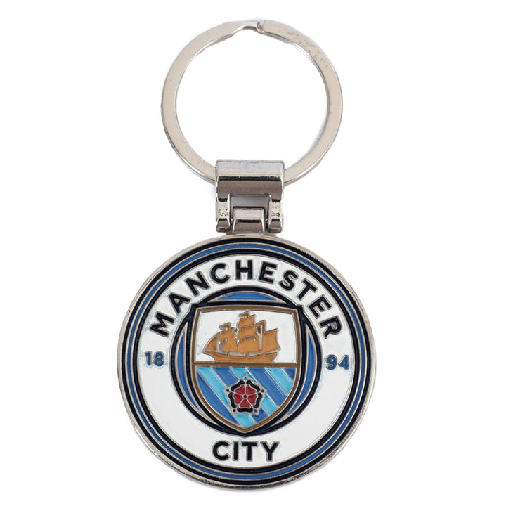 Manchester City FC Executive Crest Keyring