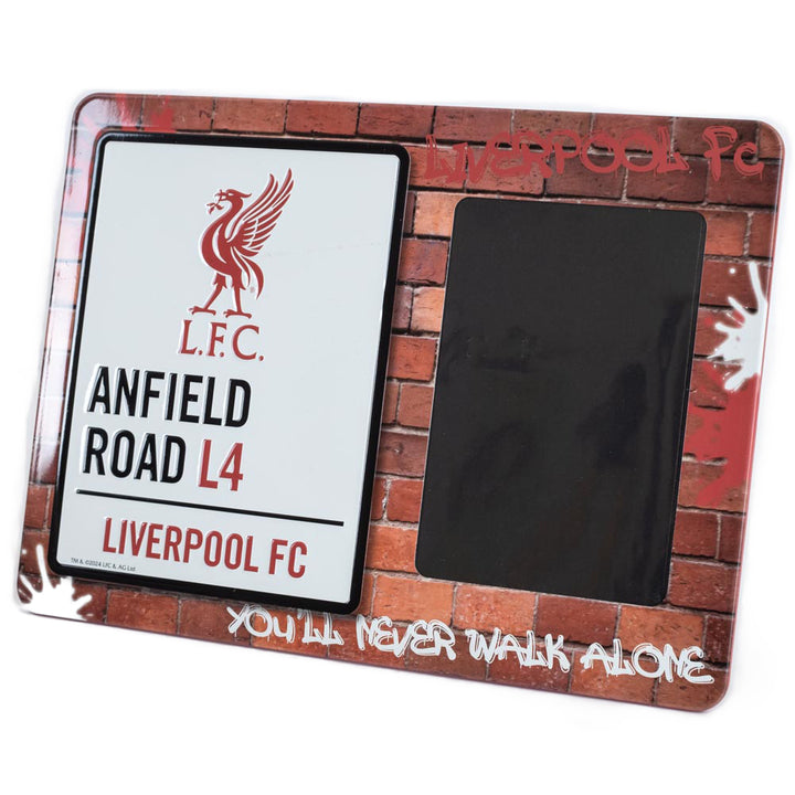 Liverpool Anfield Road Picture Frame Sign