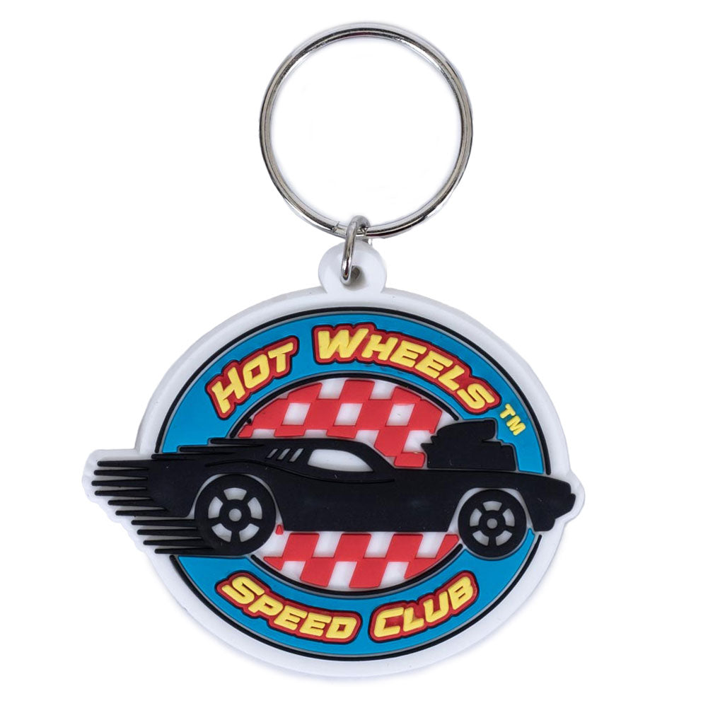 Hot Wheels Speed Club PVC Keyring