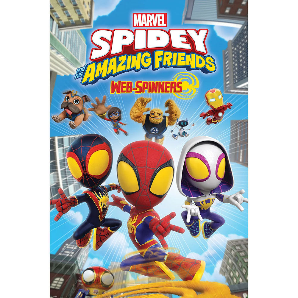 Spidey And His Amazing Friends Poster