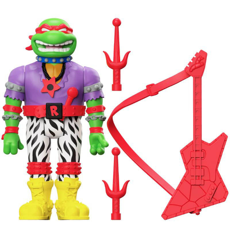 Teenage Mutant Ninja Turtles Heavy Metal Raph ReAction Figure