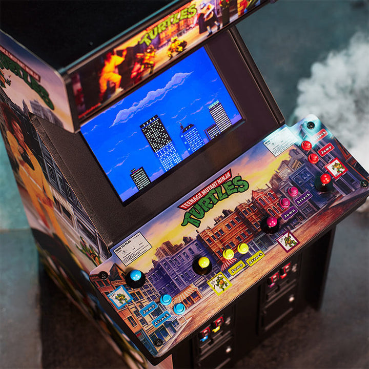 Quarter Arcades Official Teenage Mutant Ninja Turtles 1/4 Sized Mini Retro Arcade Game Machine : PENDING RELEASE