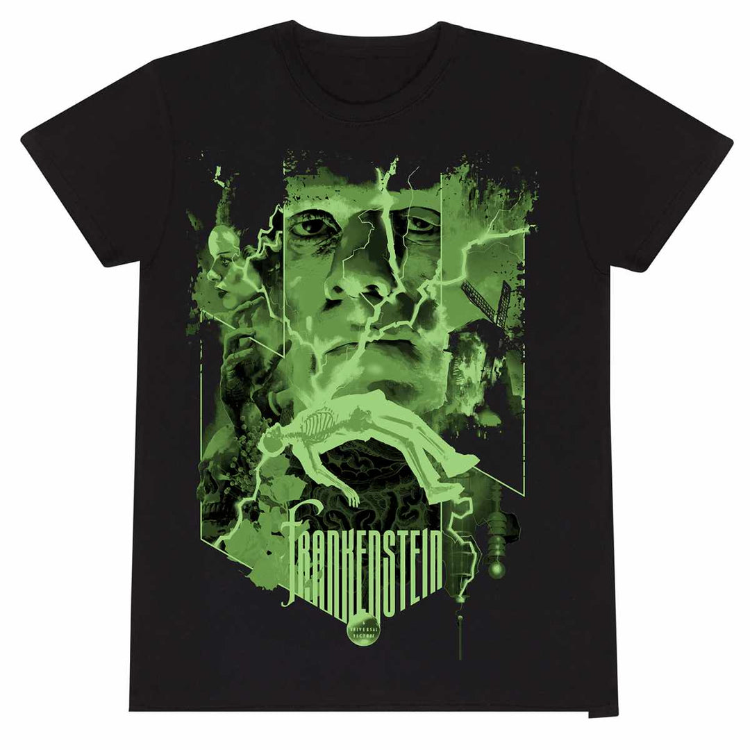 Universal Monsters - Frankenstein Green T-Shirt