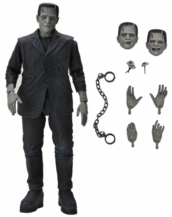 NECA Universal Monsters (Black & White) Frankenstein Monster Ultimate 7" Scale Action Figure