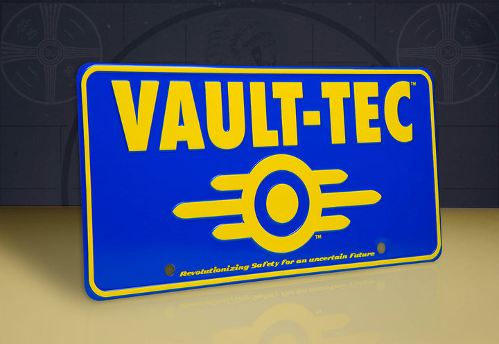 Official Fallout Vaul-Tec Metal Sign