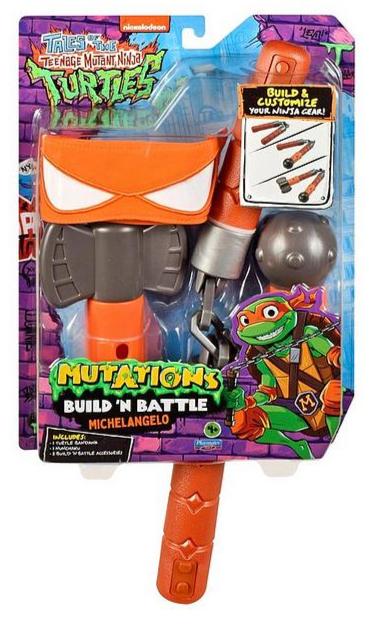 Tales Of The Teenage Mutant Ninja Turtles Mutation Build'N'Battle Michelangelo's Weapons