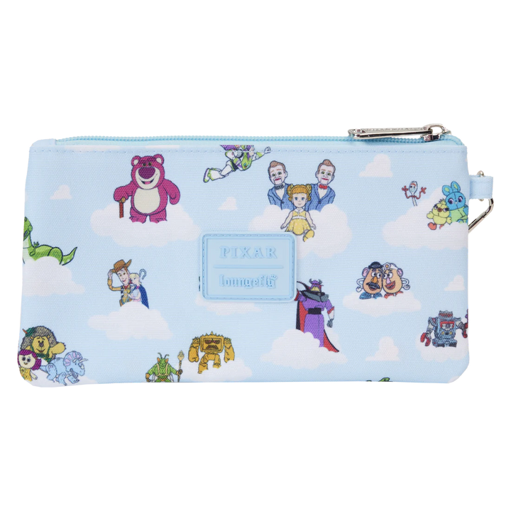 Loungefly Toy Story Movie Collab All Over Print Nylon Wristlet Wallet