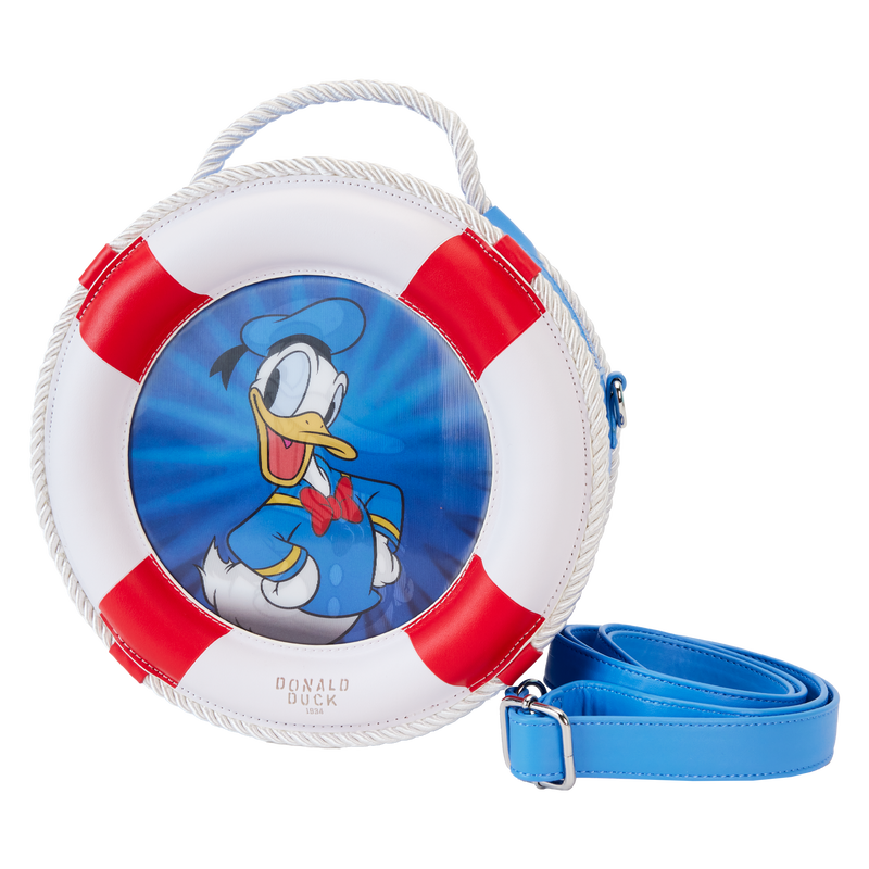 Loungefly Disney Donald Duck 90th Anniversary Lenticular Crossbody Bag