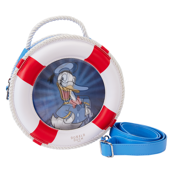 Loungefly Disney Donald Duck 90th Anniversary Lenticular Crossbody Bag